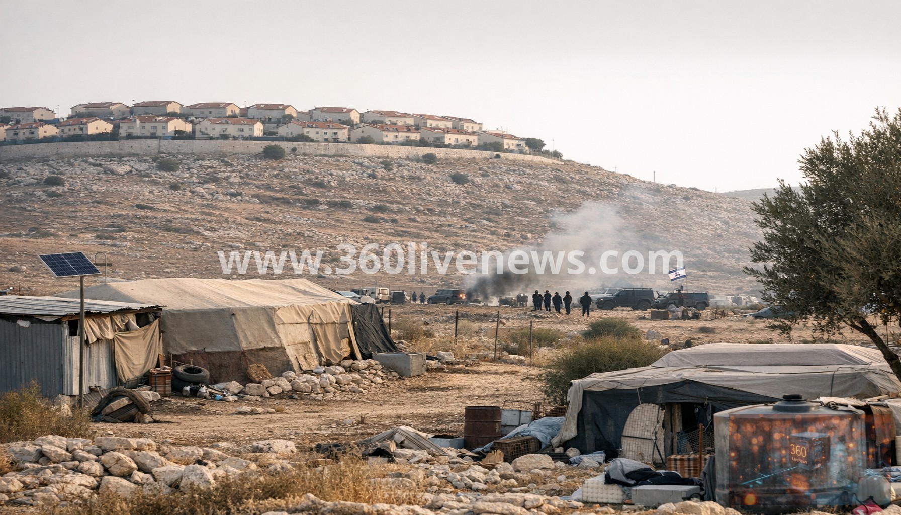 Settler violence reported in West Bank village of Umm al-Khair
