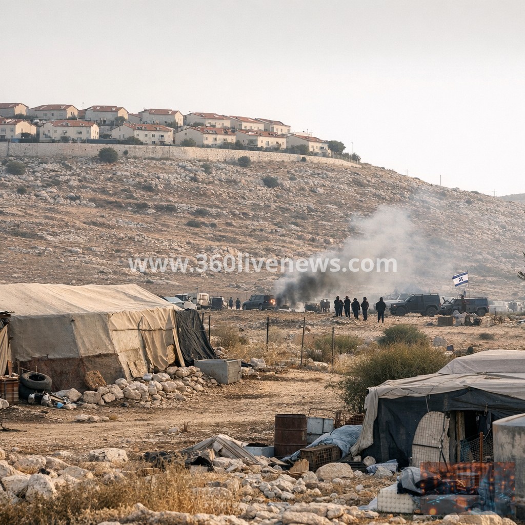 Settler violence reported in West Bank village of Umm al-Khair
