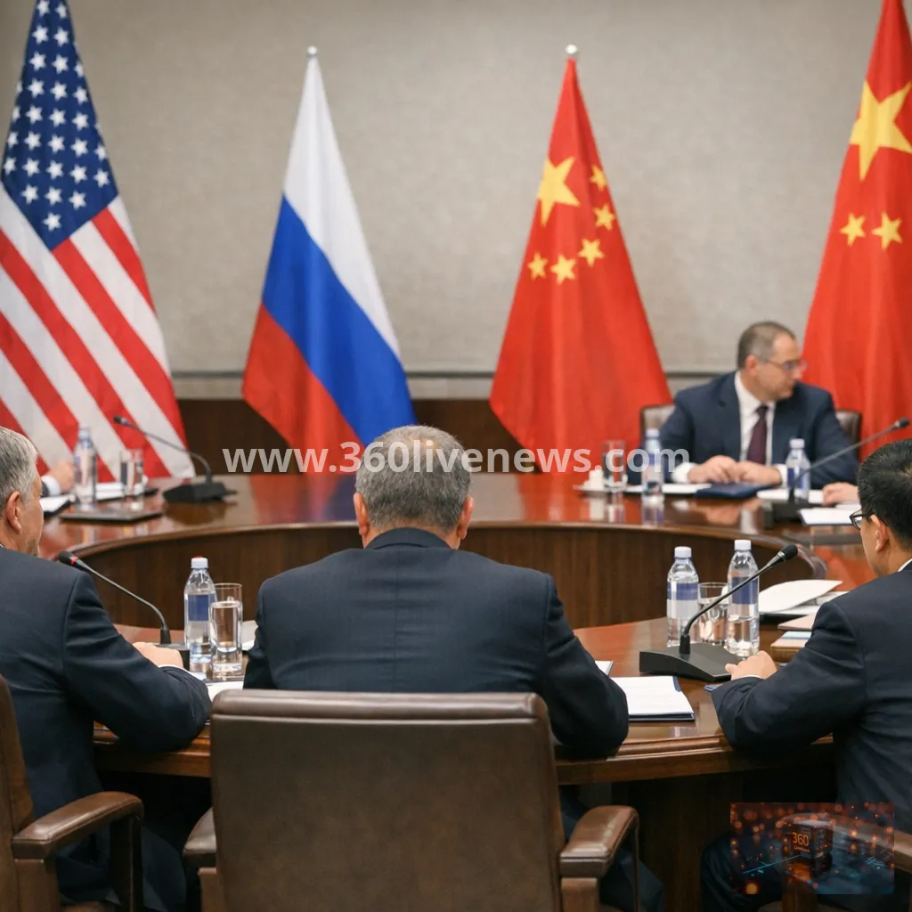 Trump says US is in denuclearisation talks with Russia and China