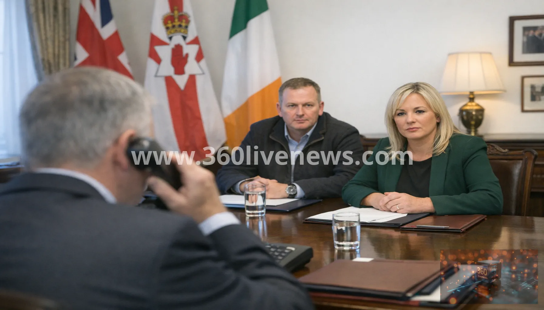 Northern Ireland police contact Sinn Fein representatives over protest linked to Orange Order march
