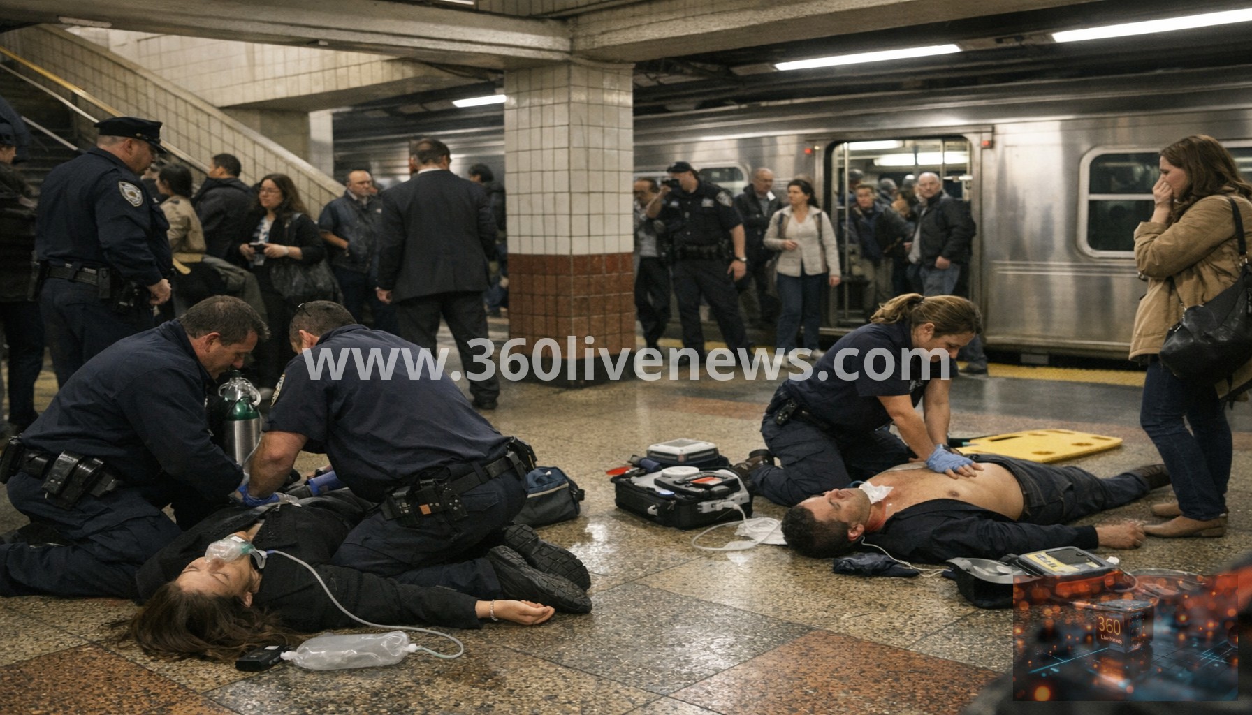 Man fatally shot by police after stabbing three at New York's Grand Central Station