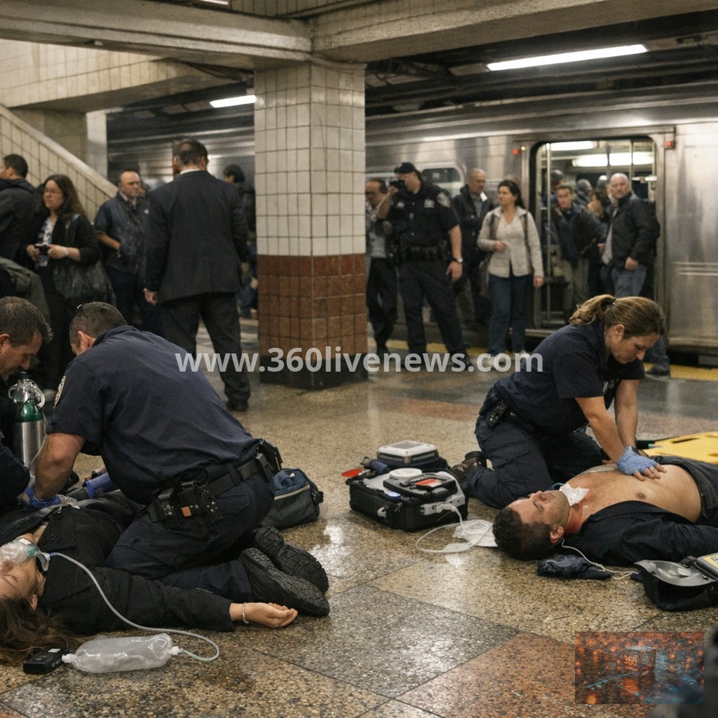 Attacker Shot After Stabbing Three at Grand Central Station, NYC