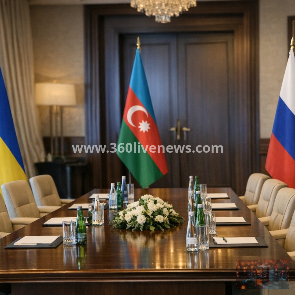 Ukrainian President Zelenskyy Ready to Meet Russian President Putin in Azerbaijan