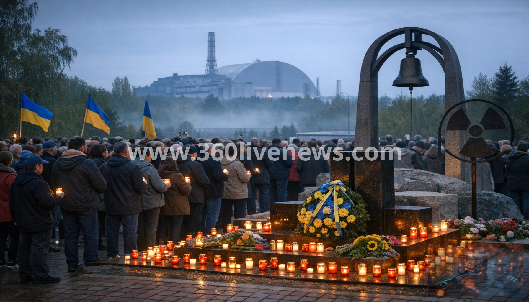 Ukrainians commemorate 40 years since Chernobyl disaster amid war