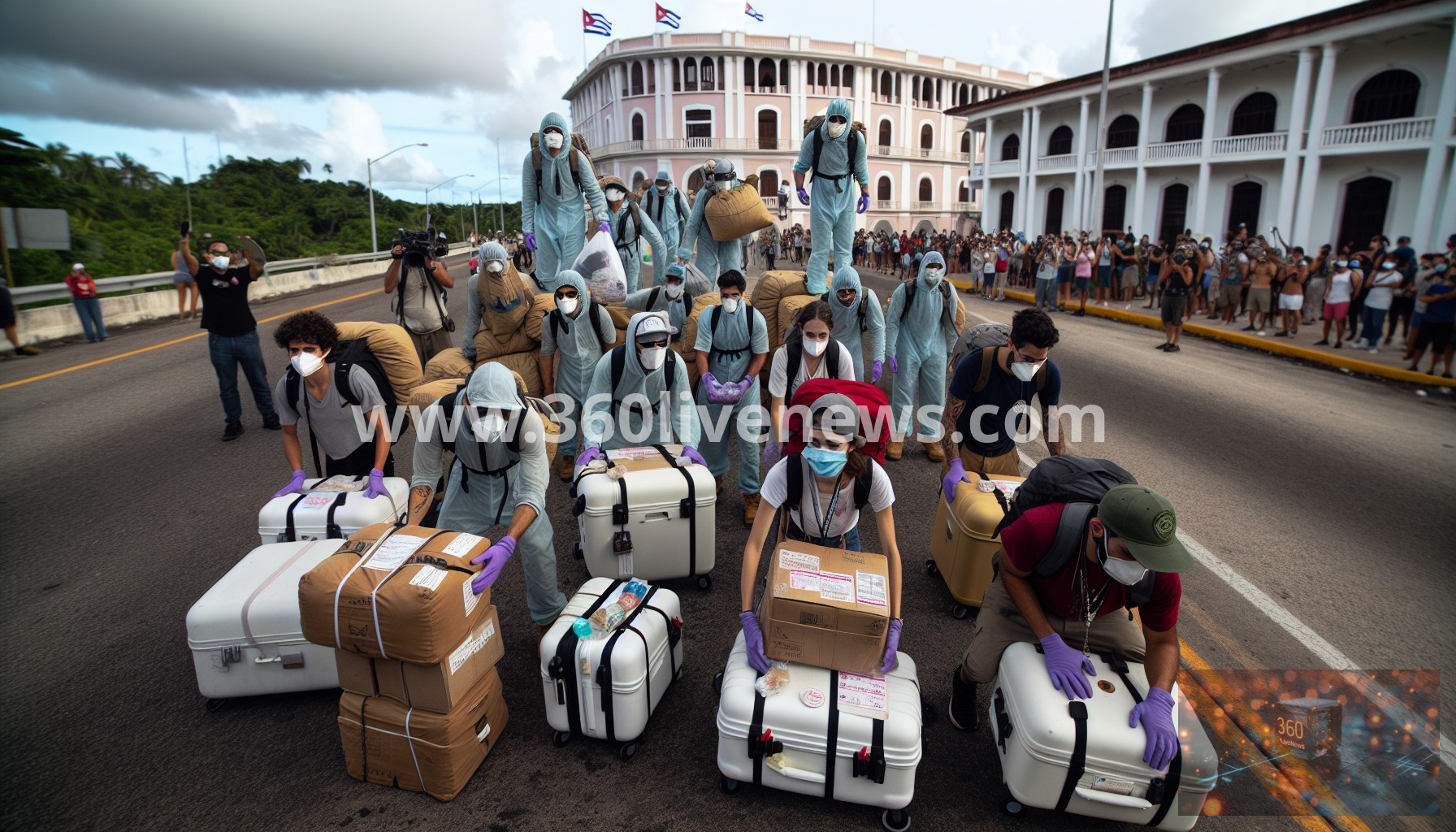 Puerto Rican activists deliver medical supplies to Cuba amid US blockade restrictions