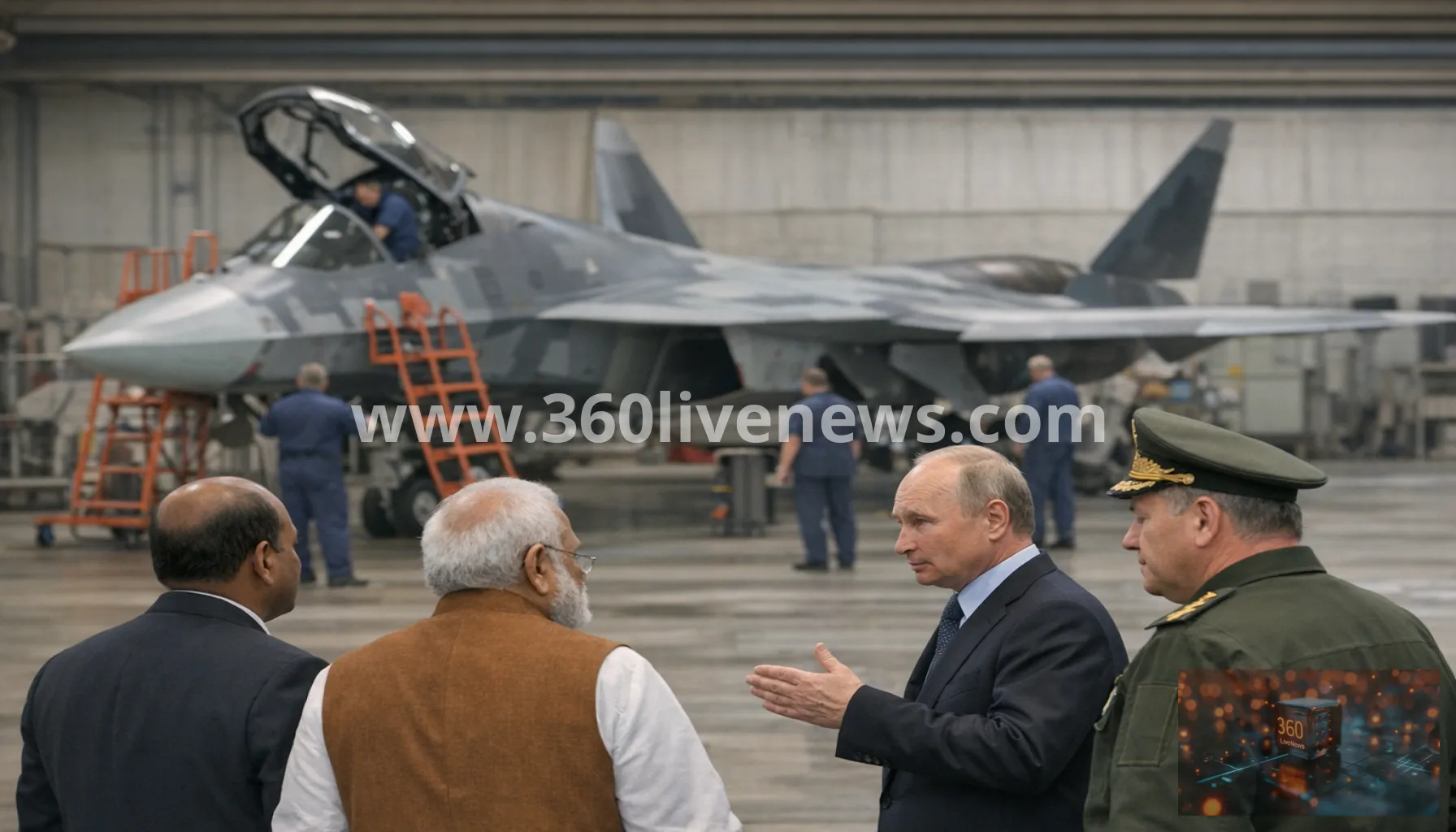 Putin offers India joint production of Su-57 stealth fighter