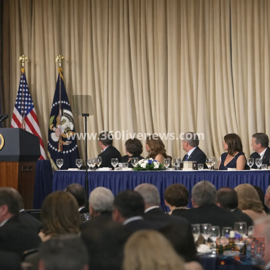 Trump attacks media and jokes about 2028 run at rescheduled White House Correspondents' Dinner