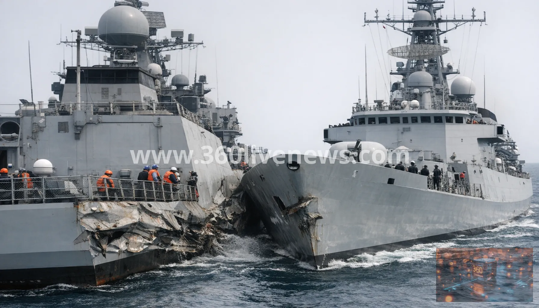 India protests Pakistani naval collision in the Arabian Sea
