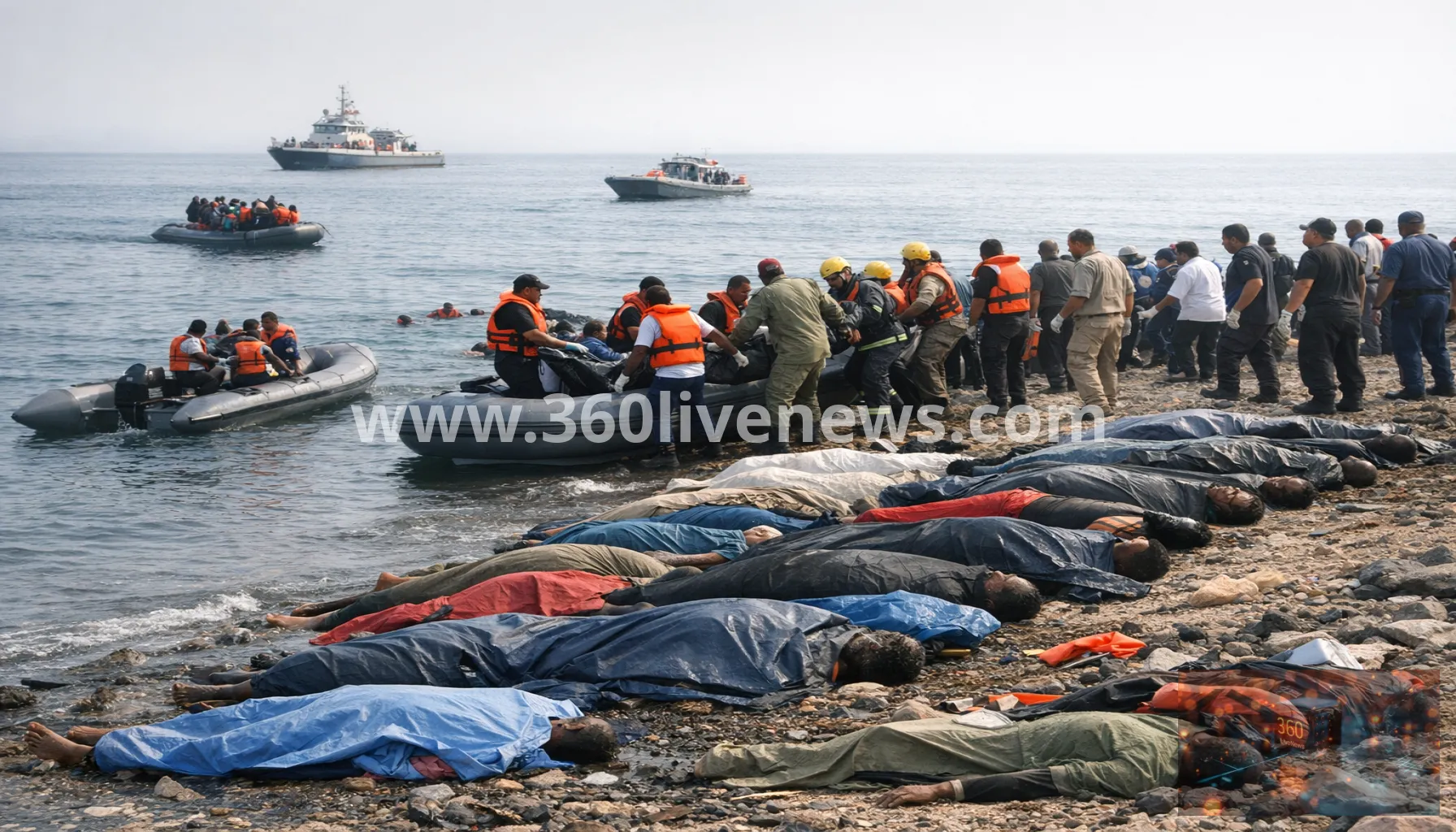 At least 109 migrants dead after boat capsizes off Djibouti