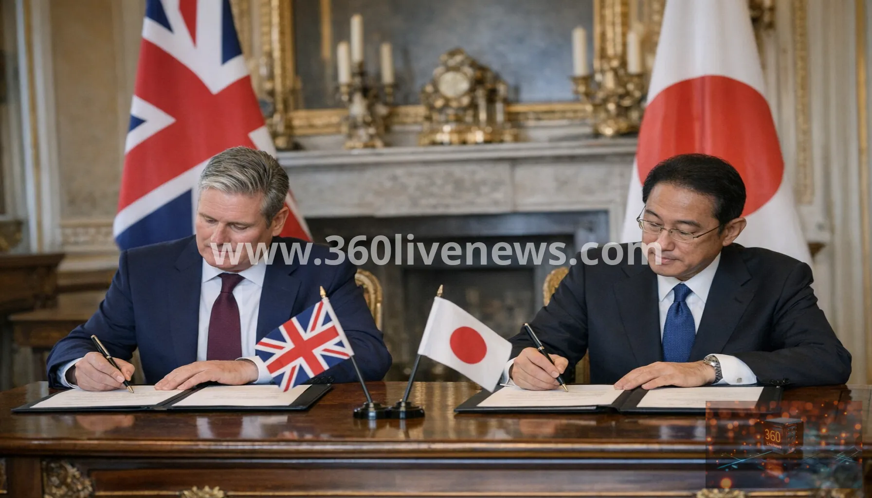 UK and Japan agree £18bn investment deal in London talks