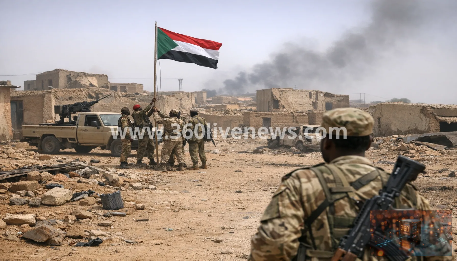 Sudan army says it captured al-Mazroub in North Kordofan as fighting continues