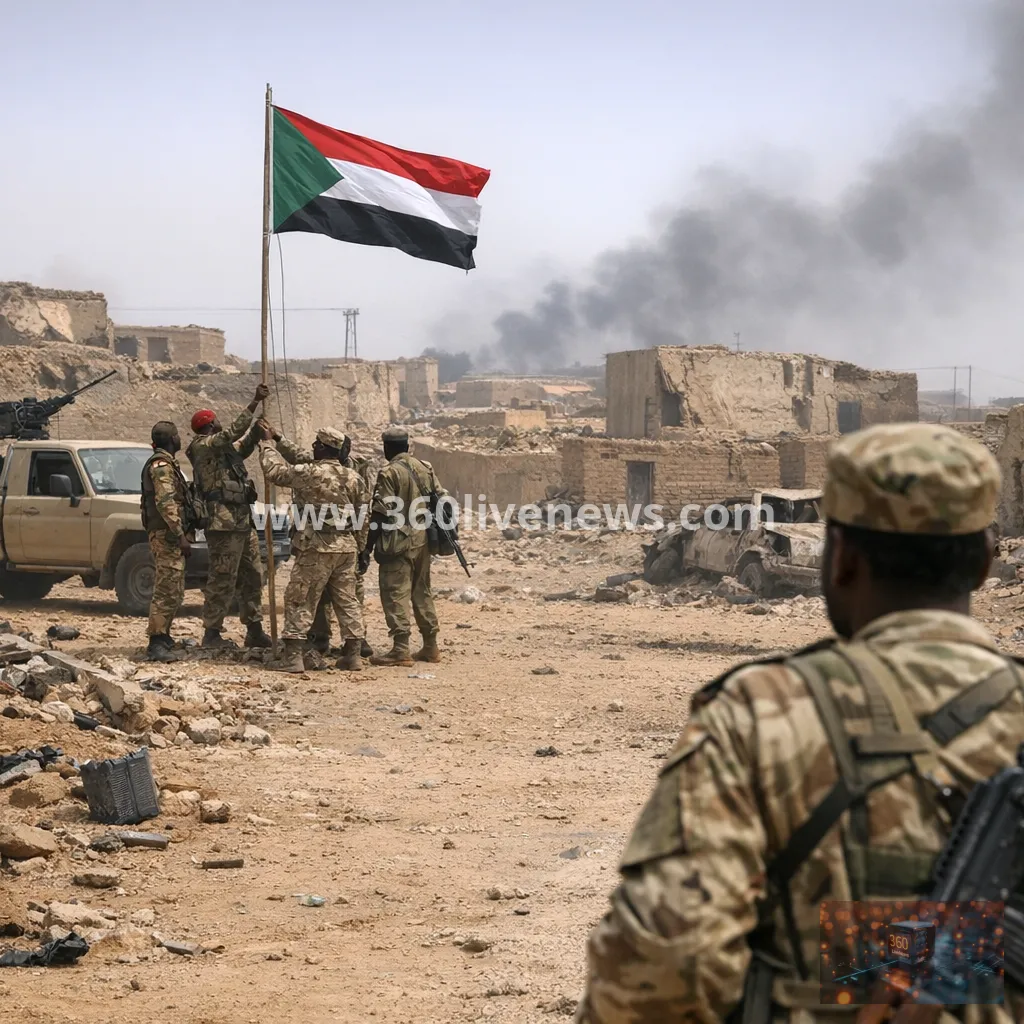Sudan army says it captured al-Mazroub in North Kordofan as fighting continues