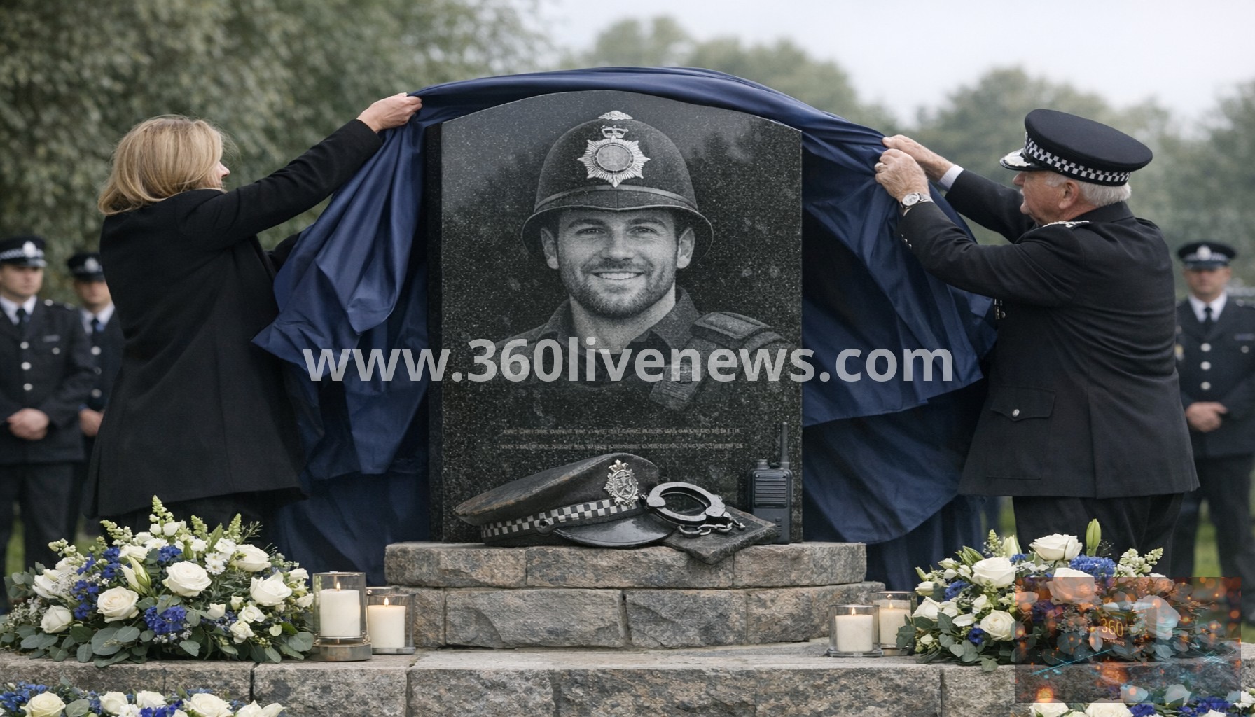 Memorial unveiled for PC Andrew Harper, police officer killed on duty