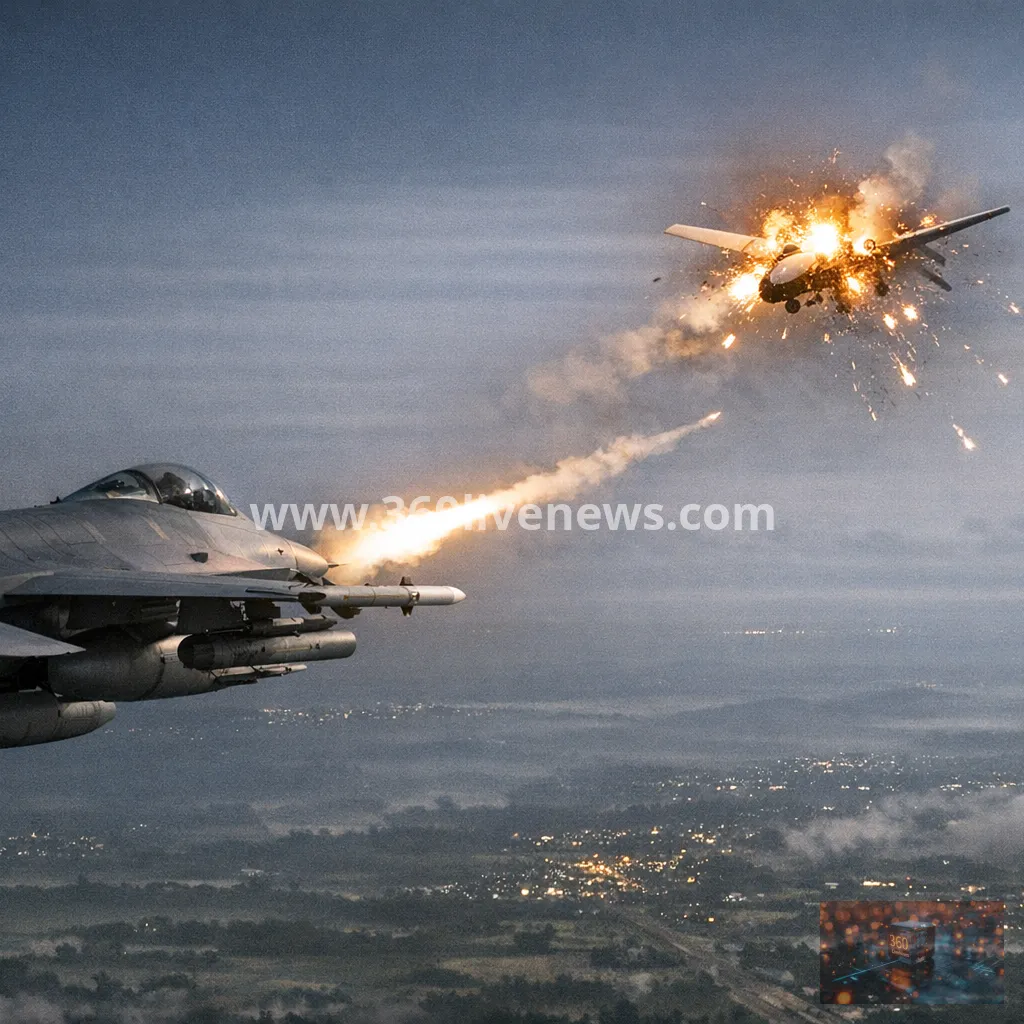 NATO jets down drone after airspace incursion over Lithuania