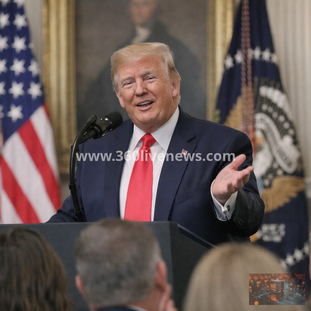 Trump downplays economic effects of Iran war at White House event