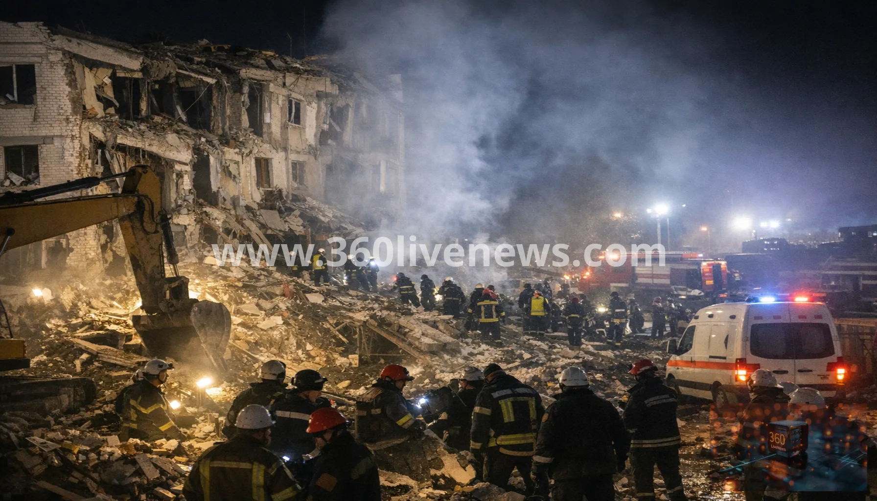 Deadly Russian air raid on Kramatorsk leaves 1 dead and 17 wounded