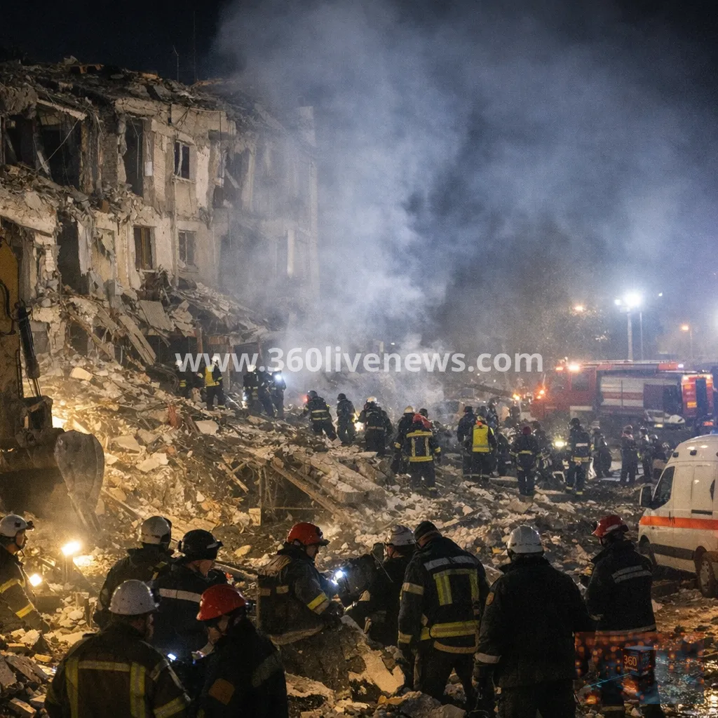 Deadly Russian air raid on Kramatorsk leaves 1 dead and 17 wounded