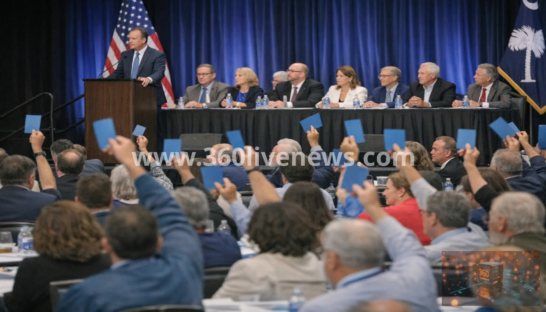 US Democrats approve revised 2028 presidential primary calendar with South Carolina first