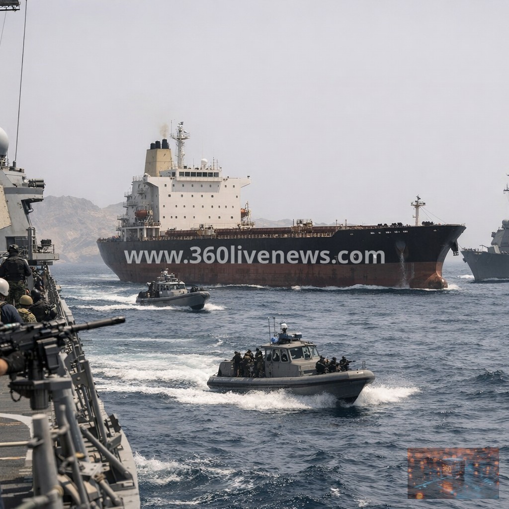 US naval blockade turns back ships at Strait of Hormuz amid Iran conflict