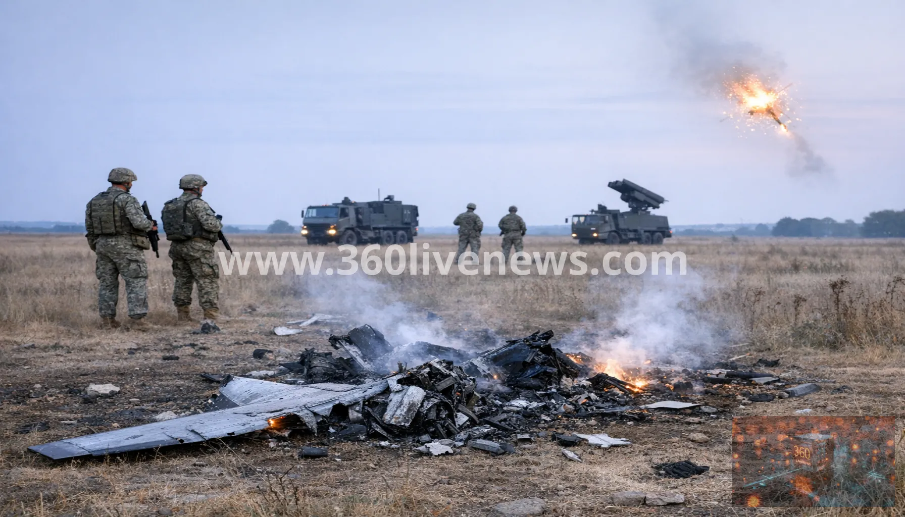 Romania shoots down drone after airspace breach near Padina