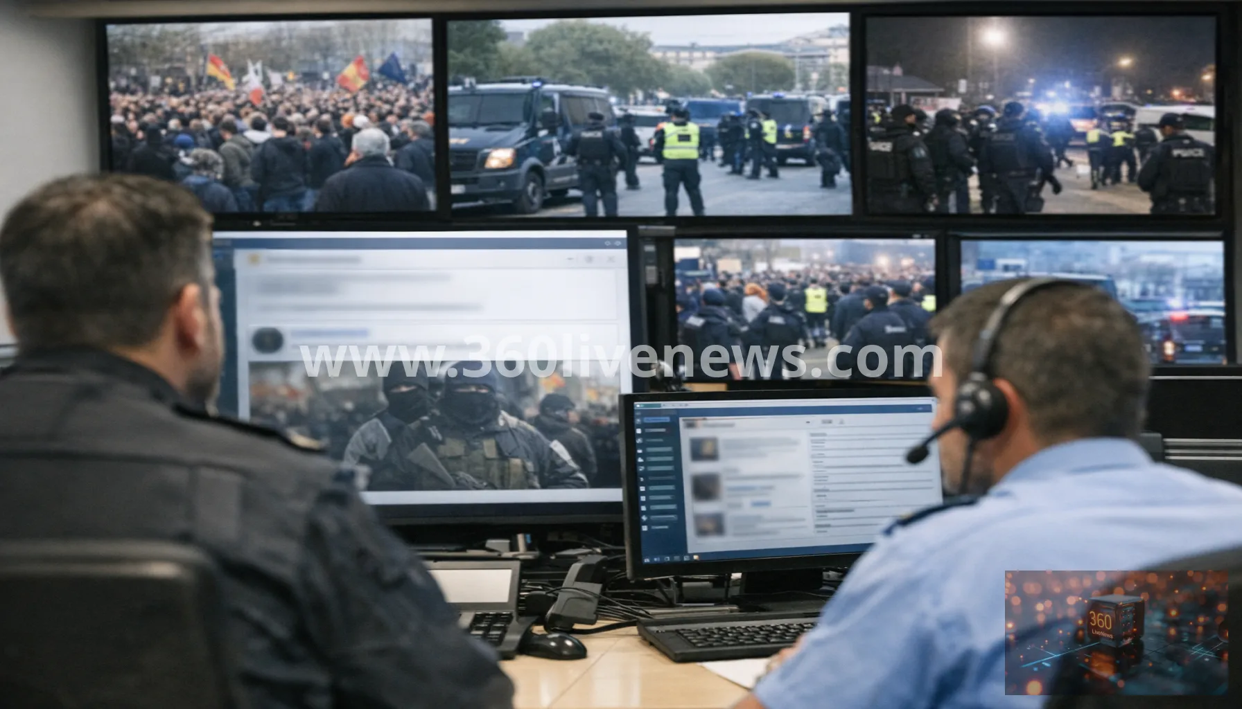 Spain and Portugal monitor reported jihadist calls to attack protests