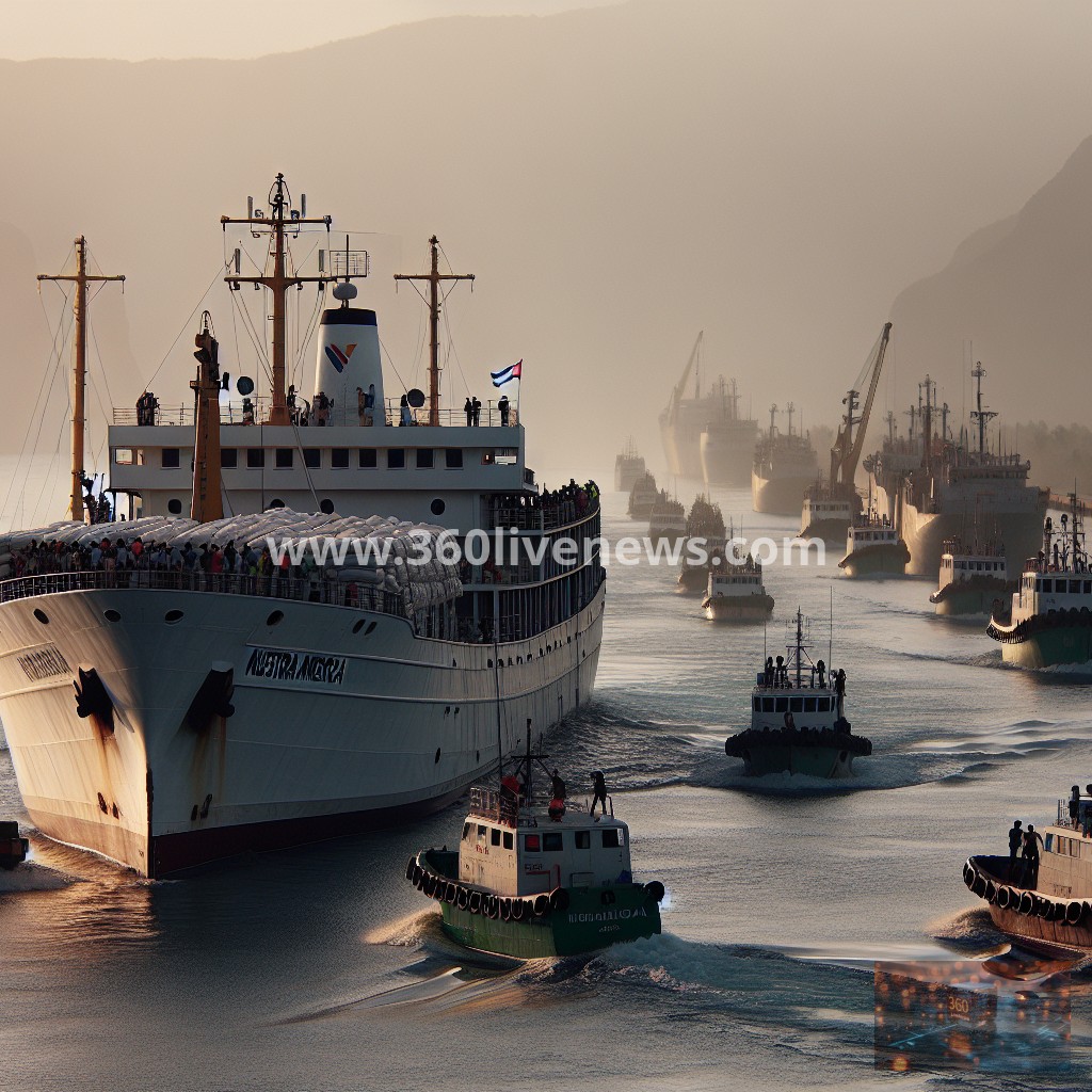 Aid convoy "Nuestra America" arrives in Havana with essential supplies amid escalating humanitarian crisis in Cuba