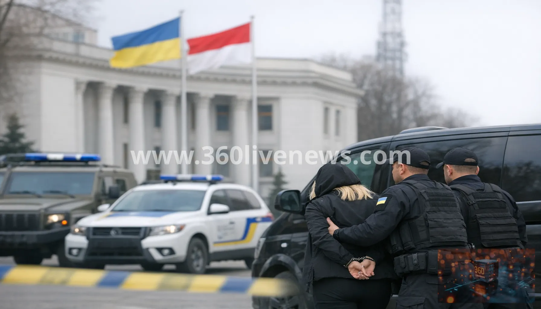 Monaco parcel-bomb suspect found shot dead near Kyiv as Ukrainian officers detained