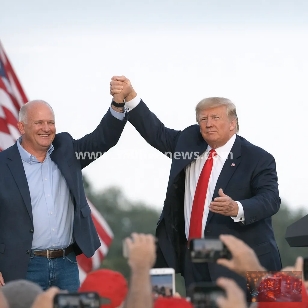 Trump backs Mike Collins in Georgia Republican Senate runoff