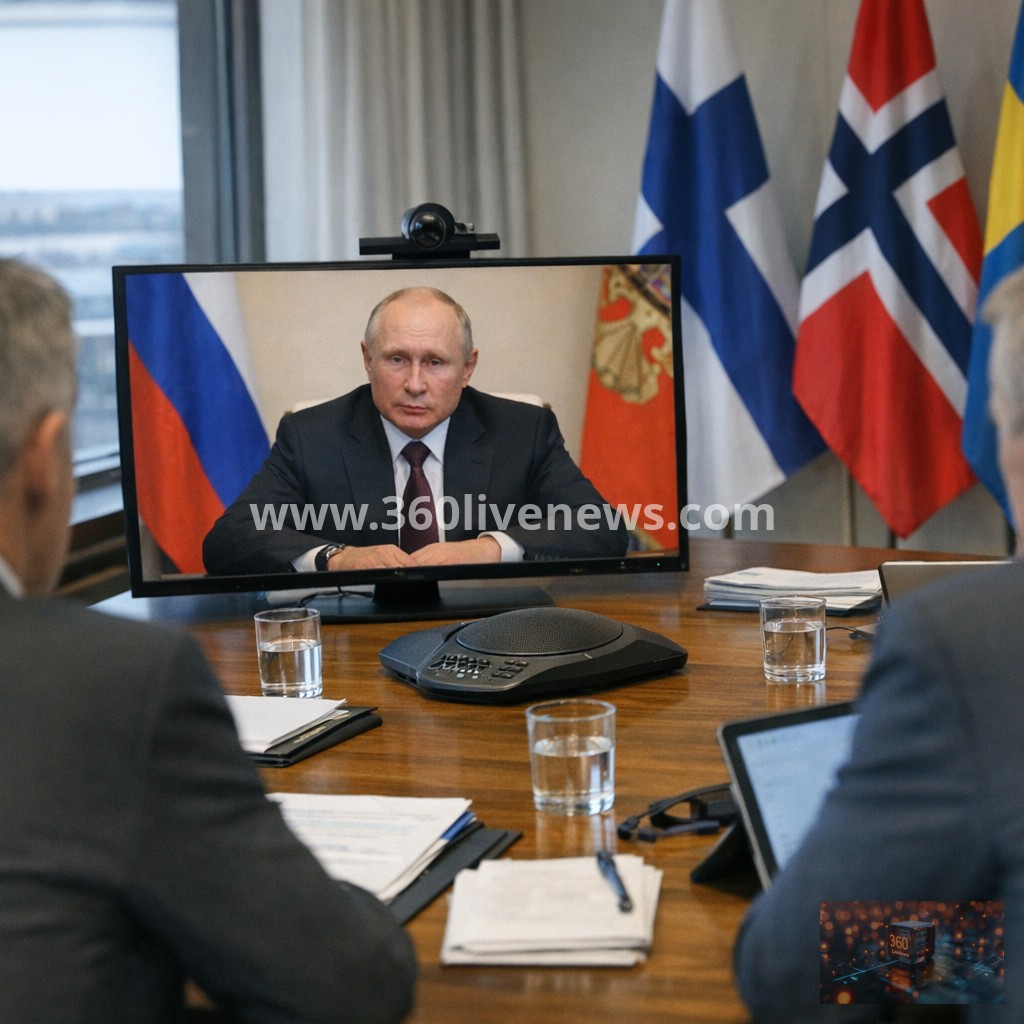 Nordic leaders hold rare 90-minute call with Putin on Ukraine war amid Abu Dhabi talks