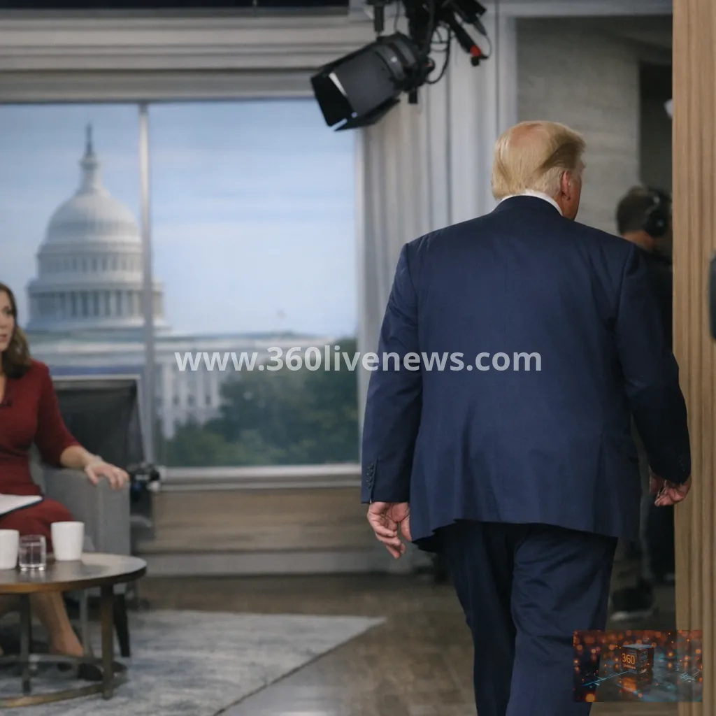 Trump walks out of NBC interview after election fraud questions