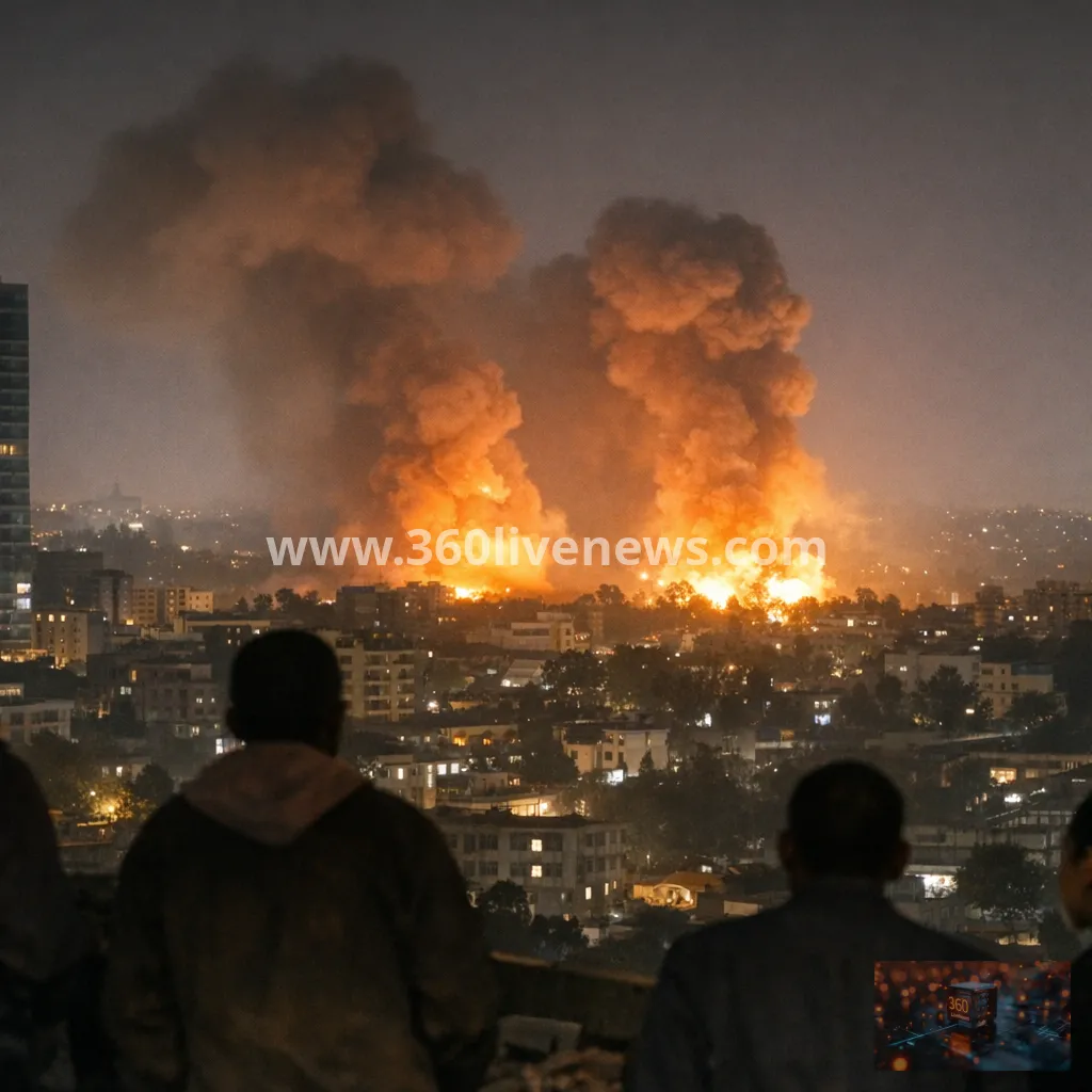 Blasts heard in Addis Ababa as Ethiopia conflict widens northward