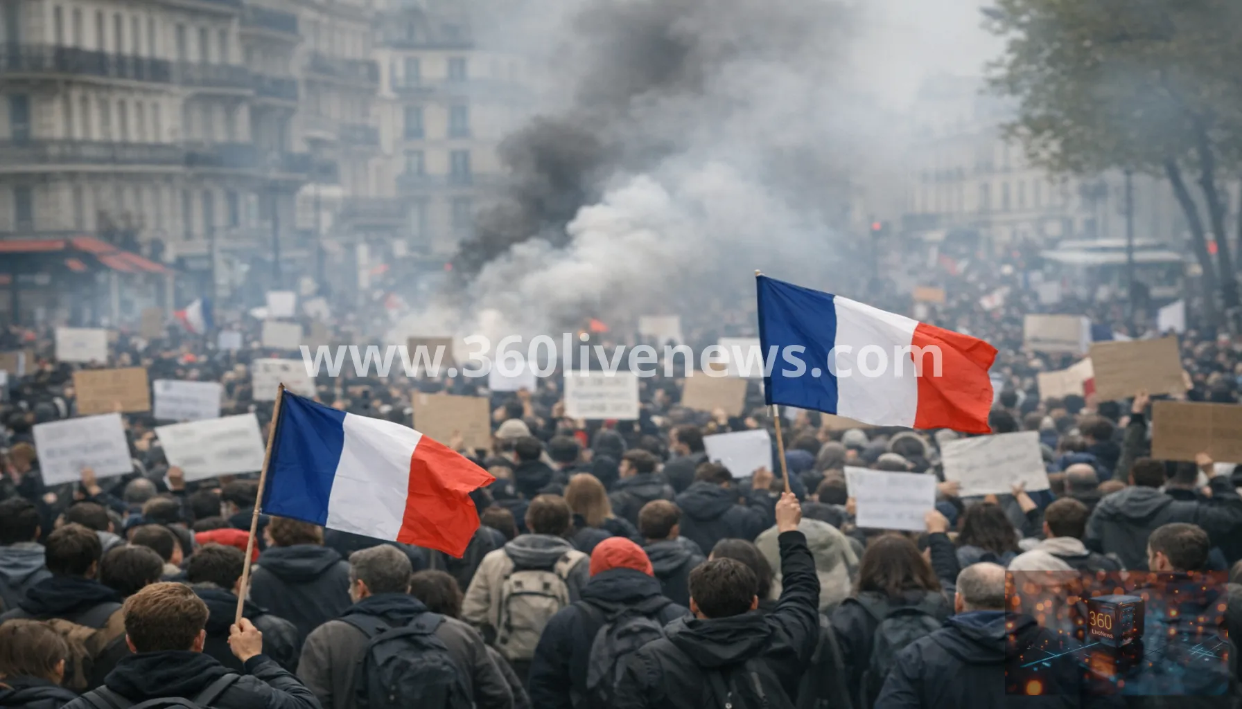 France protests over school conditions swell nationwide amid reports of violence