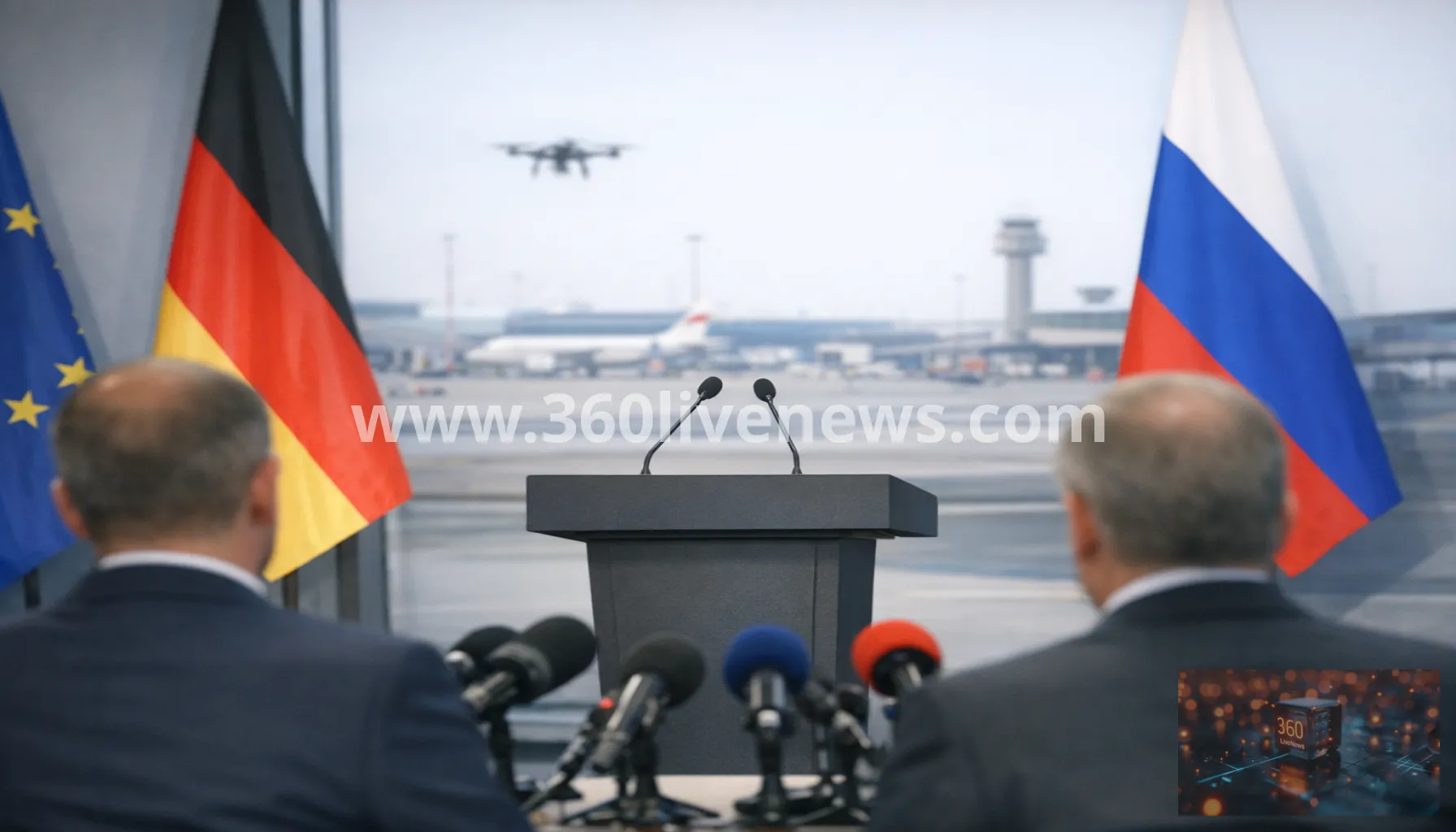 Germany blames Russia for drone attack at Leipzig/Halle airport amid hybrid-war tensions