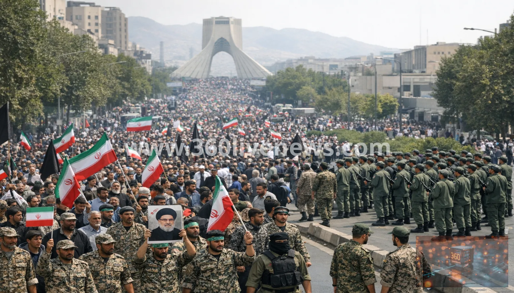 Iran expands Janfada mobilisation drive with Tehran march and recruitment push