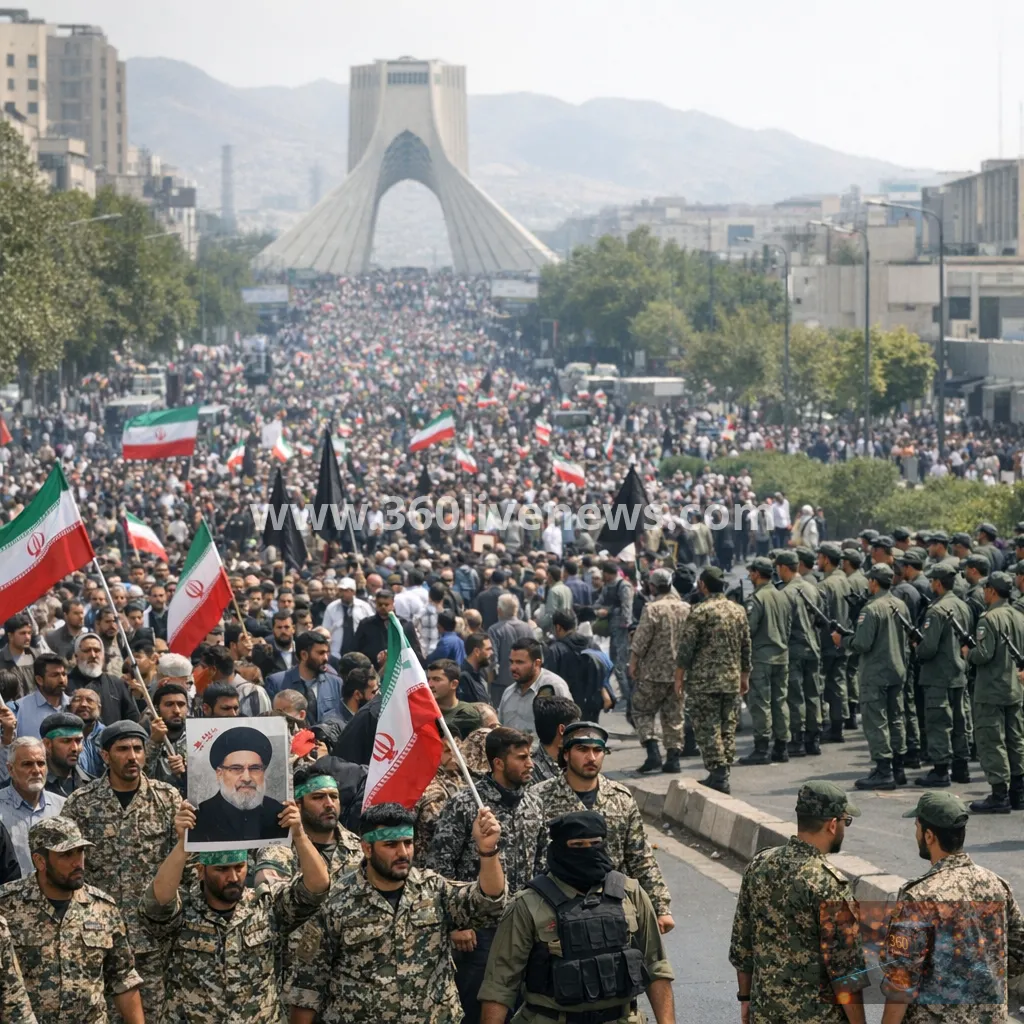 Iran expands Janfada mobilisation drive with Tehran march and recruitment push