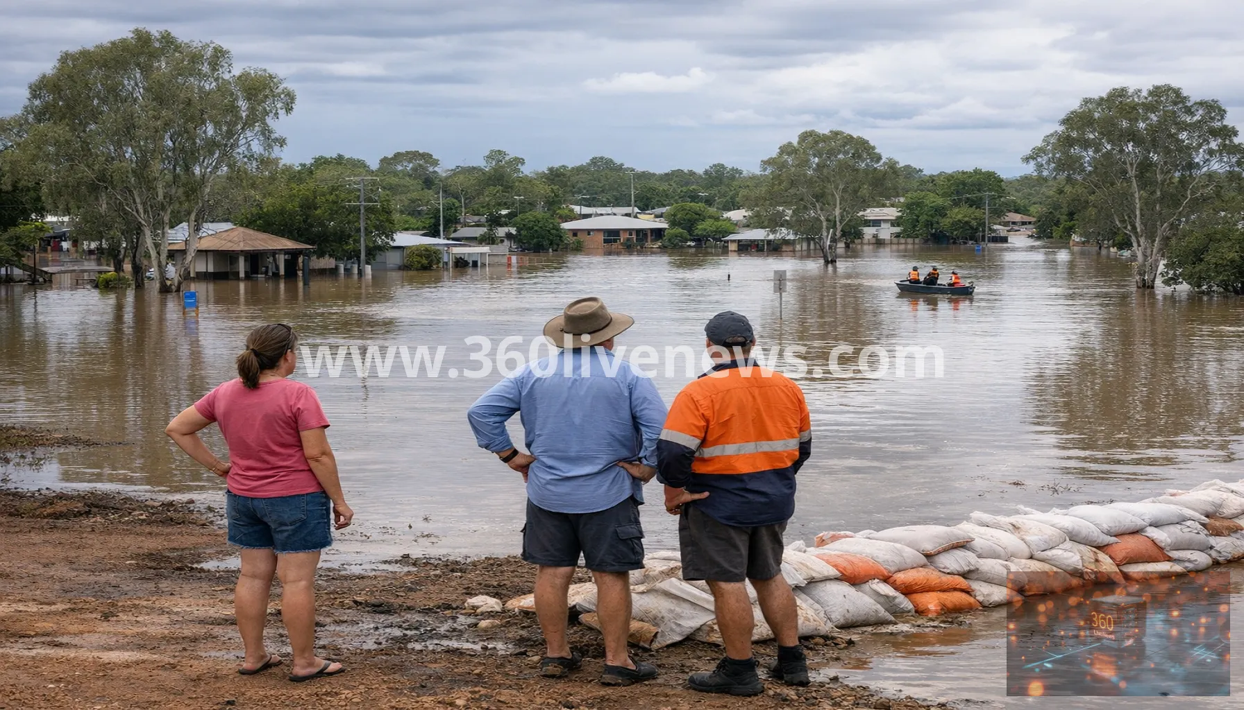Katherine promised new $13.3m levee after town's worst flood in 28 years