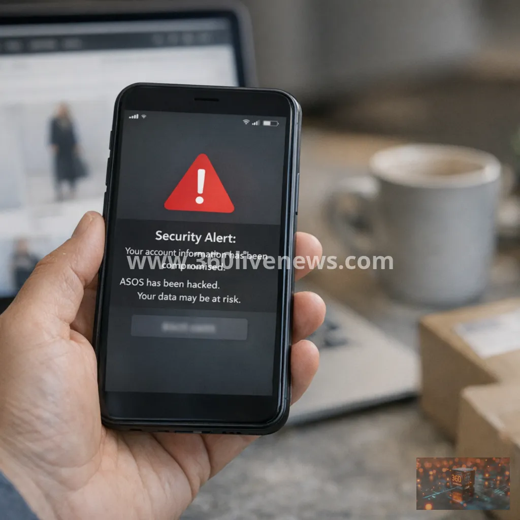 ASOS customers receive hack alert as retailer faces extortion message