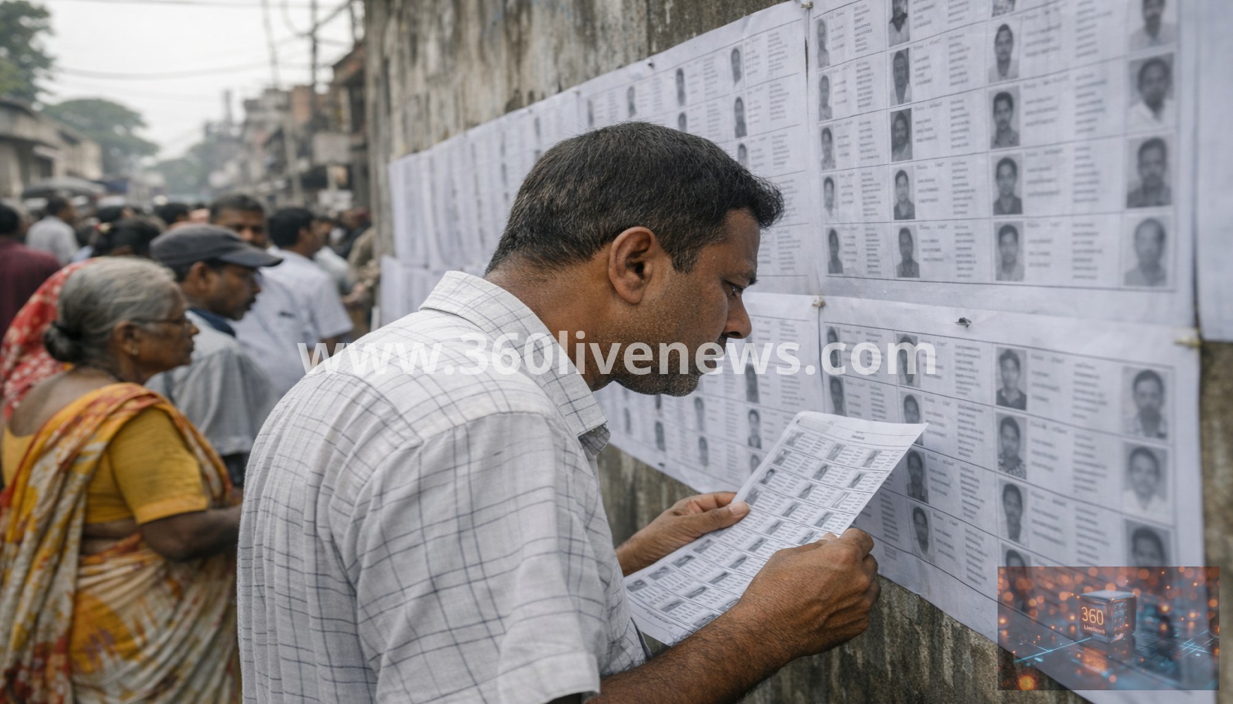 Nine million voters removed from West Bengal electoral rolls amid political turmoil
