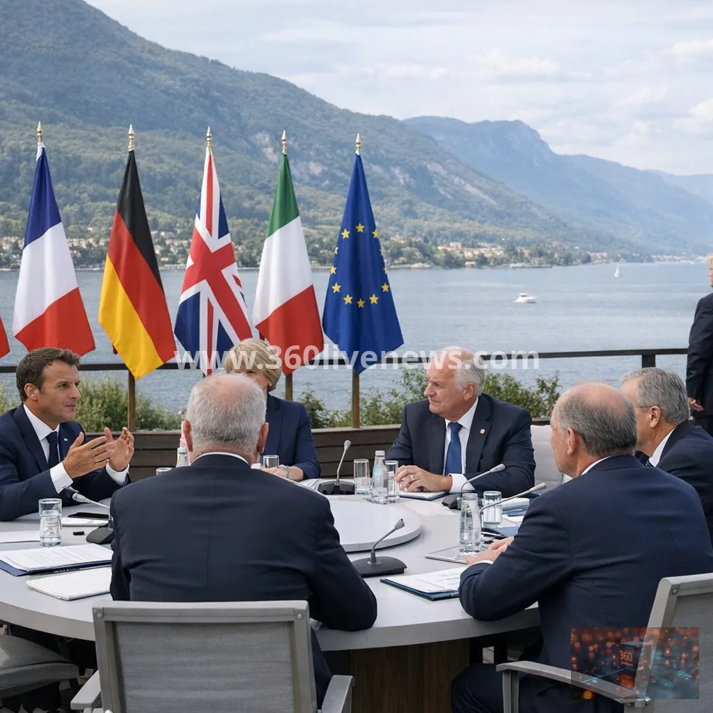 Macron frames Évian G7 agenda in hope Trump will stay for whole summit
