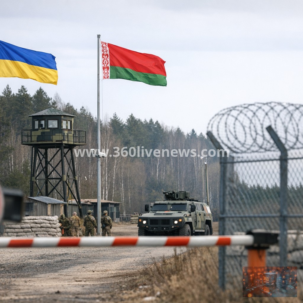 Ukraine tightens border security with Belarus over attack fears