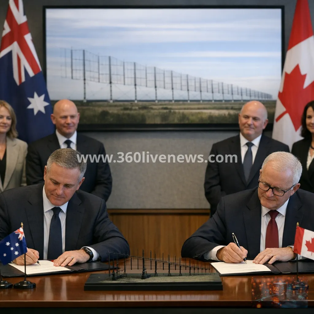 Australia signs $2.5bn over-the-horizon radar export deal with Canada