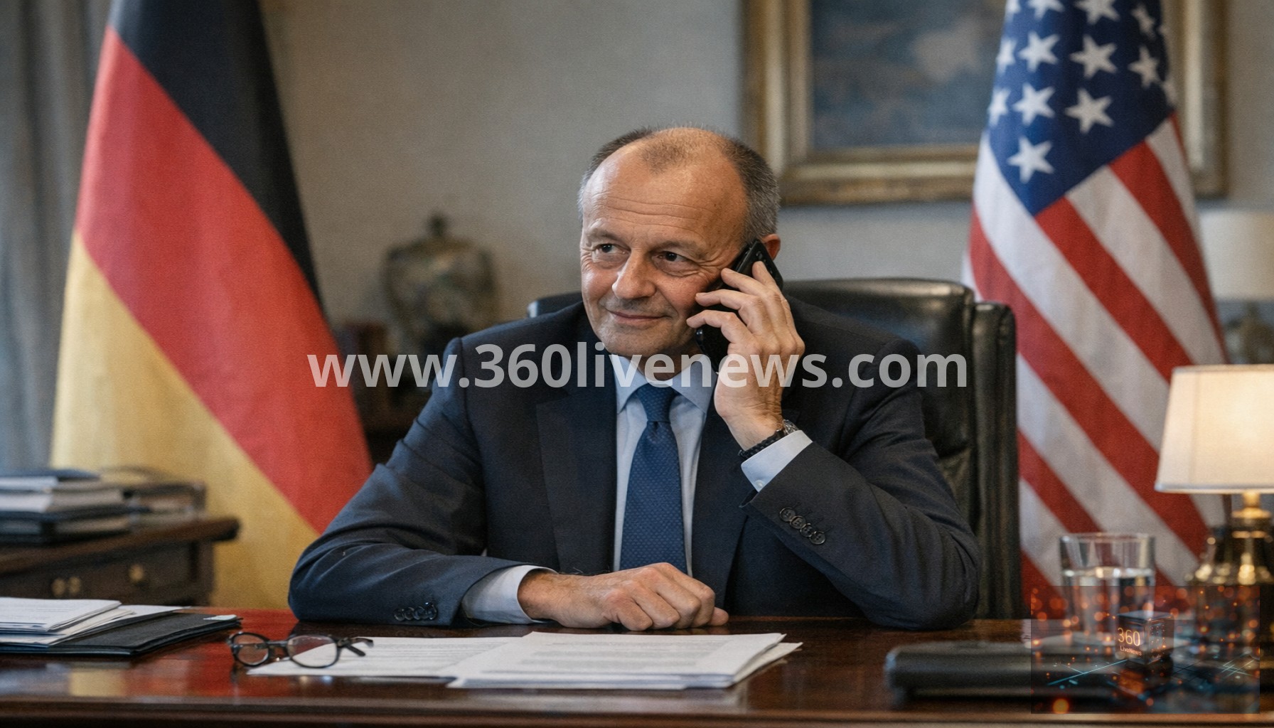 Germany's Merz reports good phone call with Trump after Iran spat