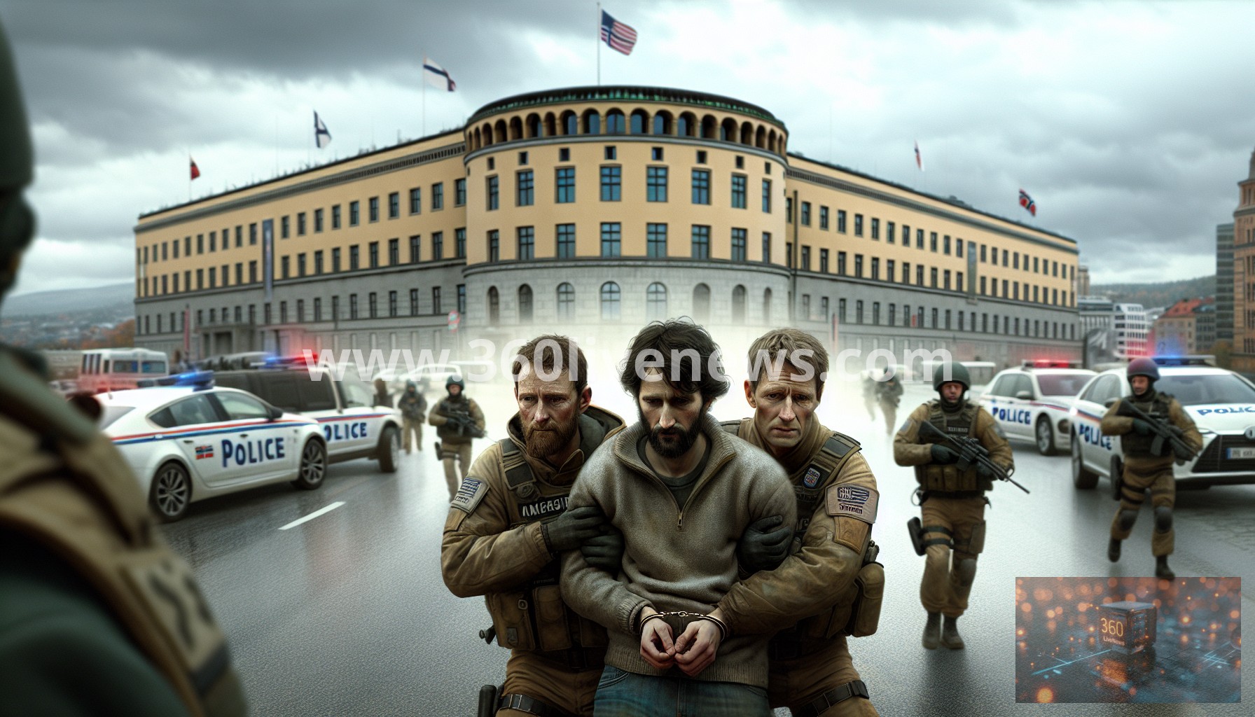 Three Brothers Arrested in Connection with Explosion Outside US Embassy in Oslo