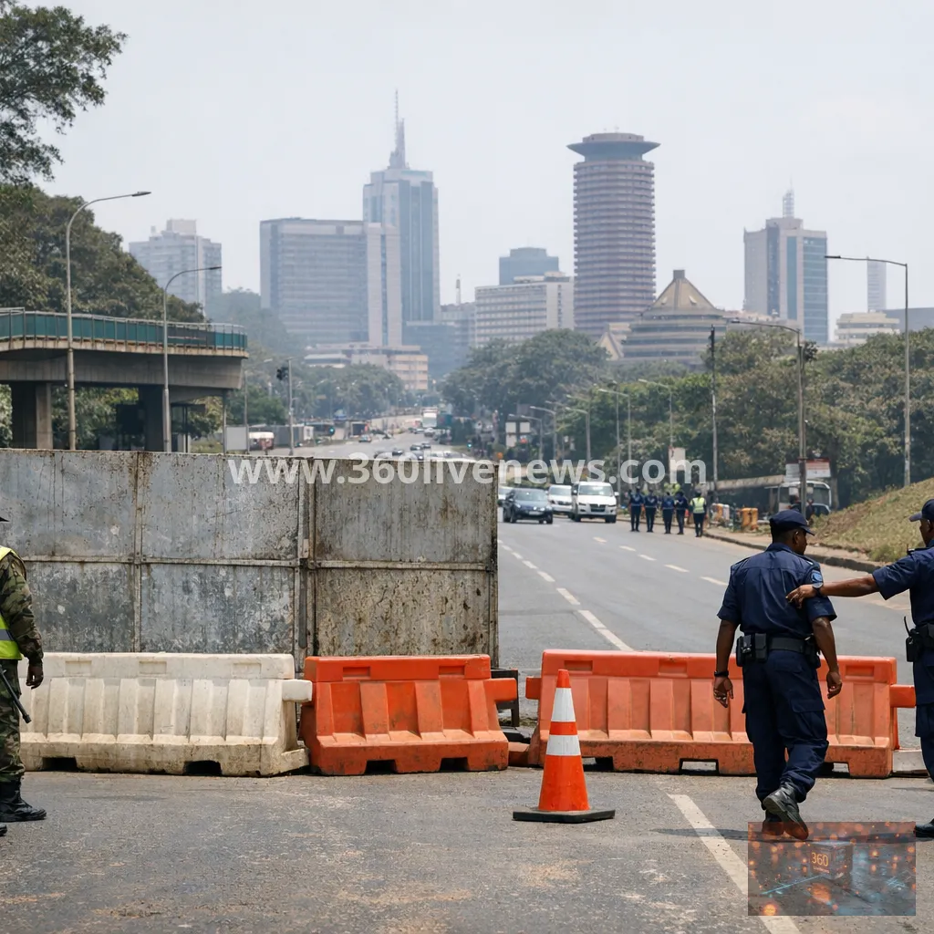 Kenyan protesters return to Nairobi streets on Gen Z uprising anniversary