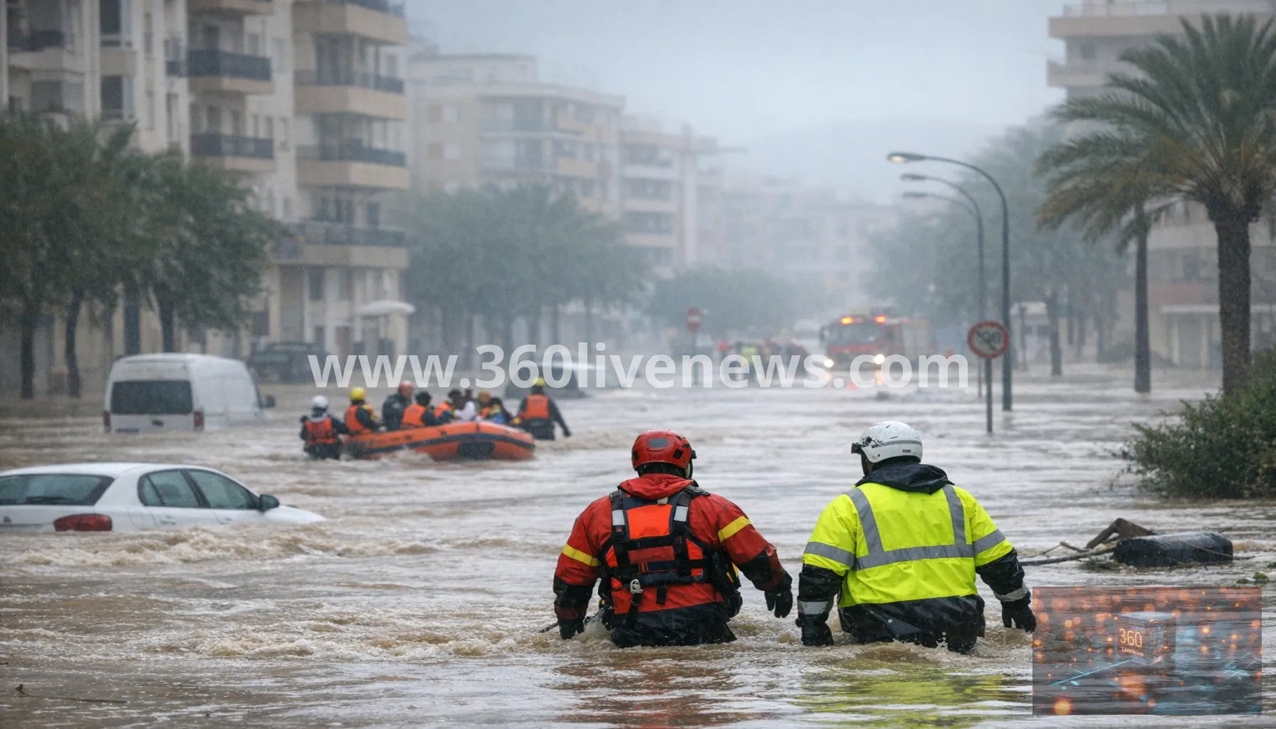 Deadly floods hit eastern Spain as death toll rises after torrential rain