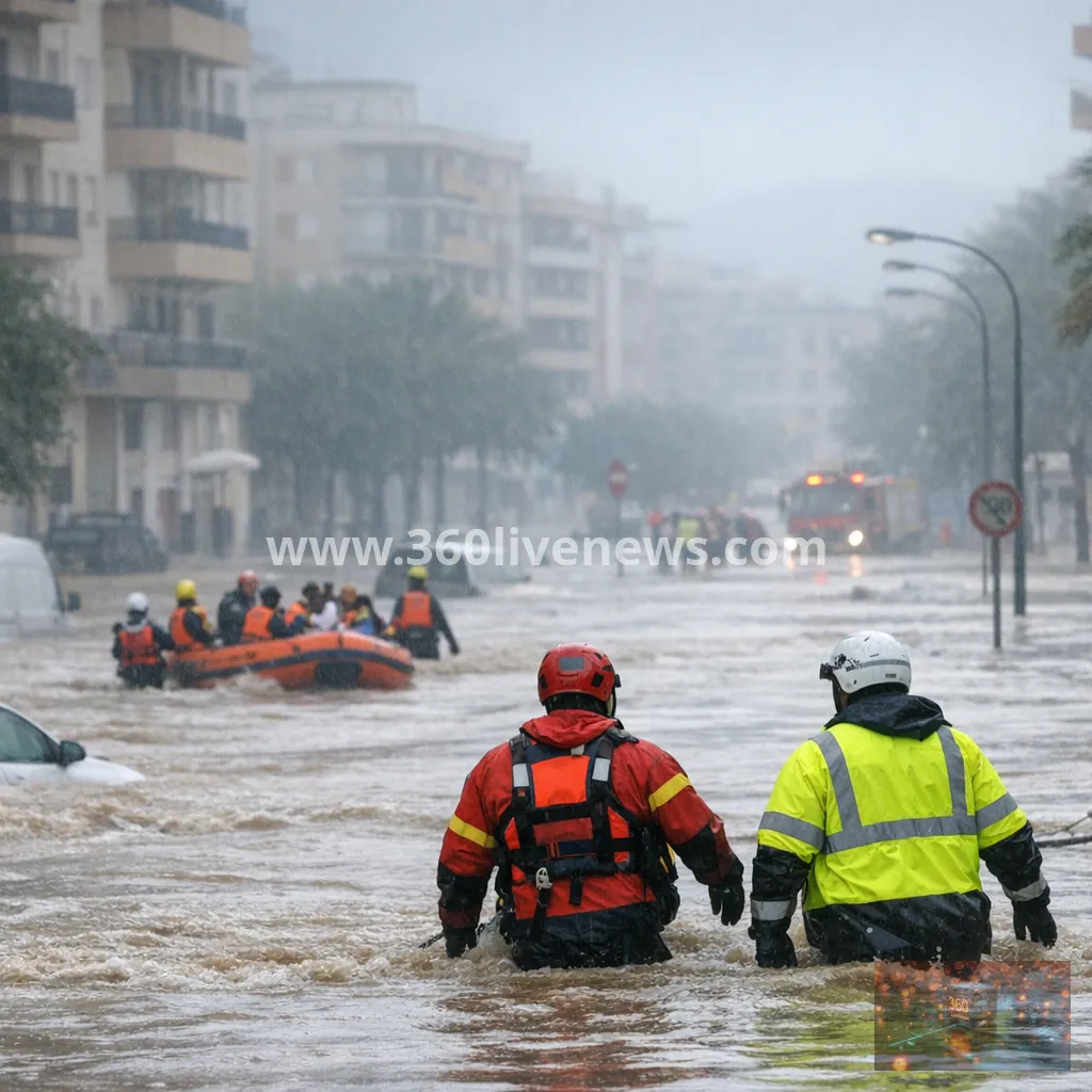 Deadly floods hit eastern Spain as death toll rises after torrential rain