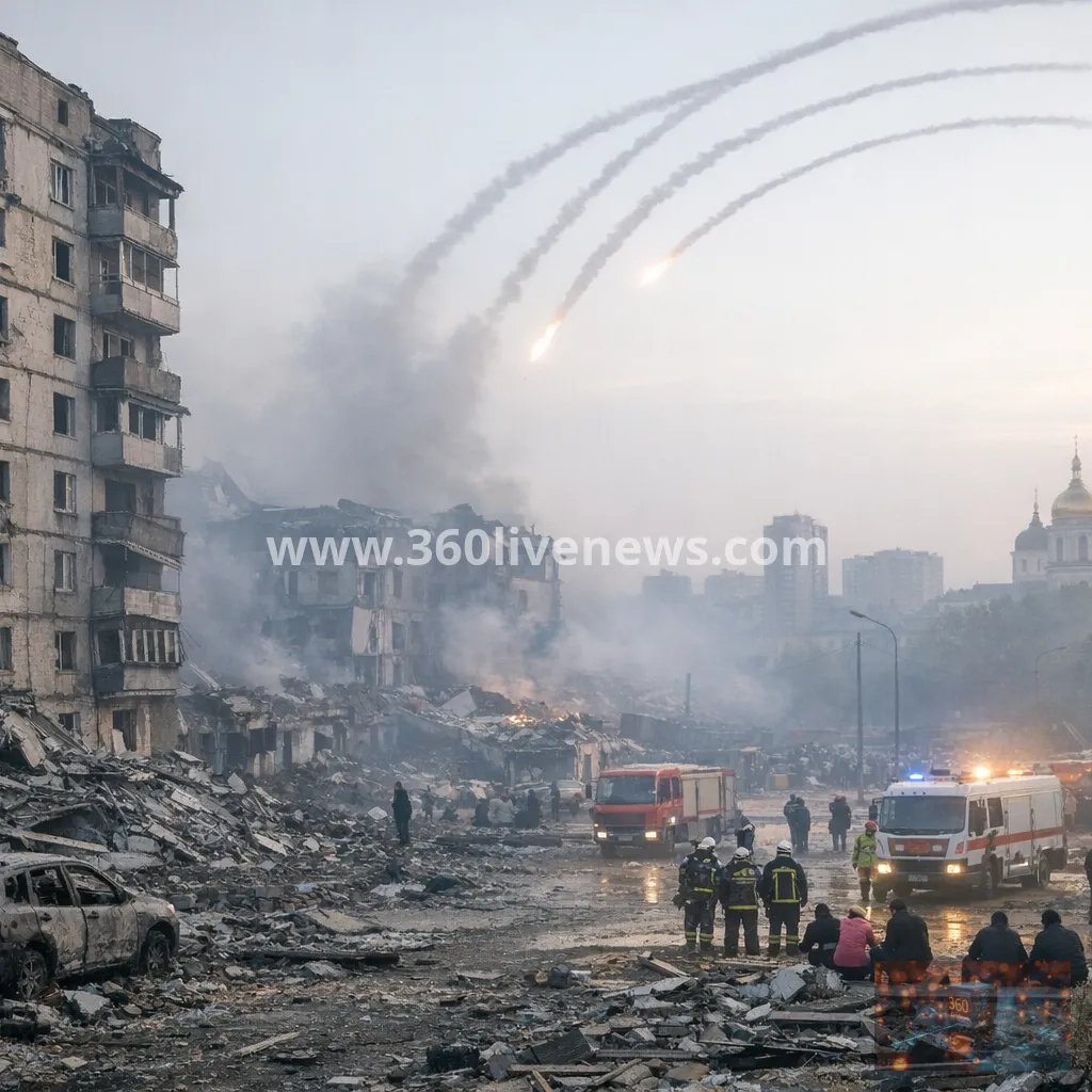 Russian strikes kill three in Ukraine ahead of Trump-Zelensky meeting at NATO summit