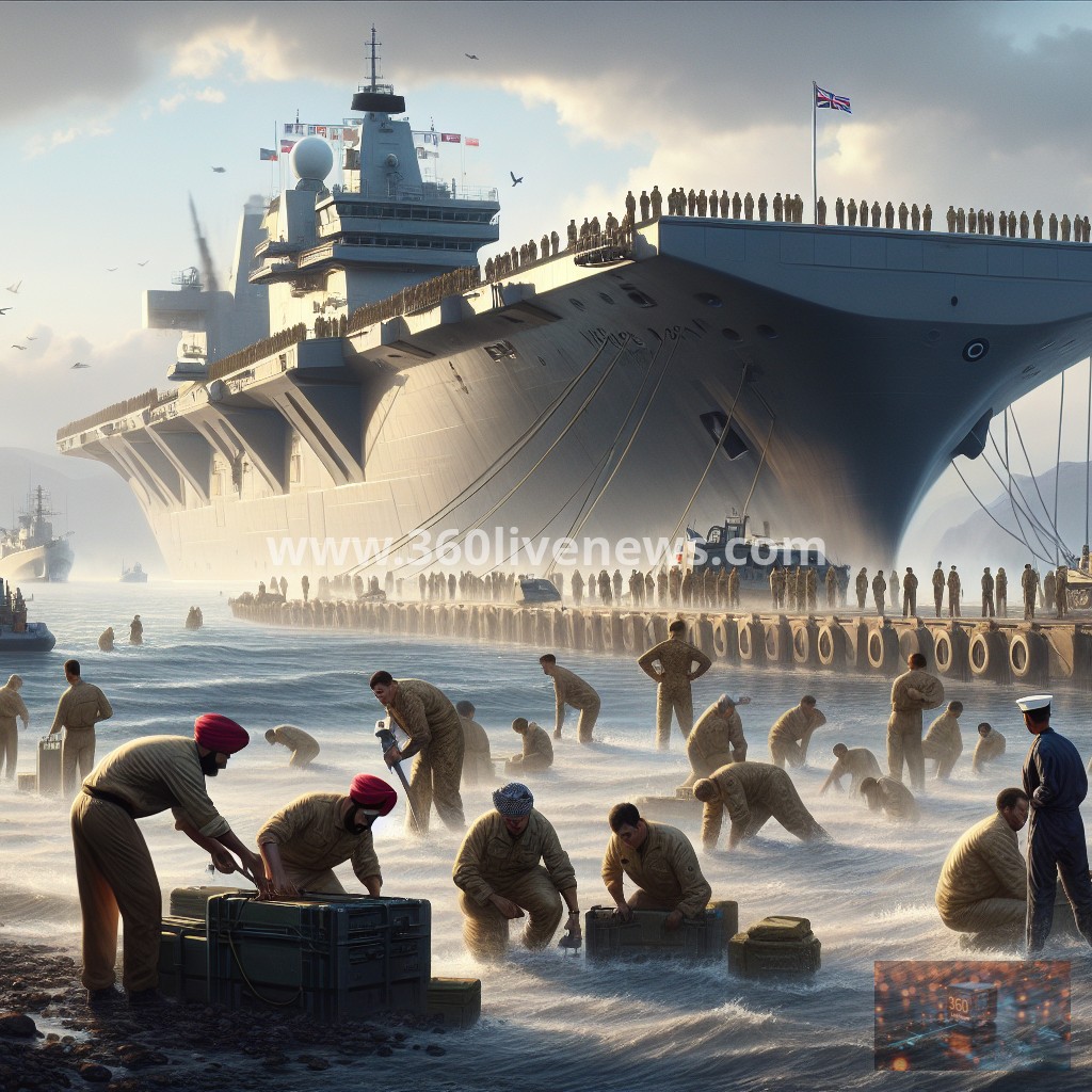 UK Ministry of Defence prepares HMS Prince of Wales for potential deployment to Middle East amid rising regional tensions