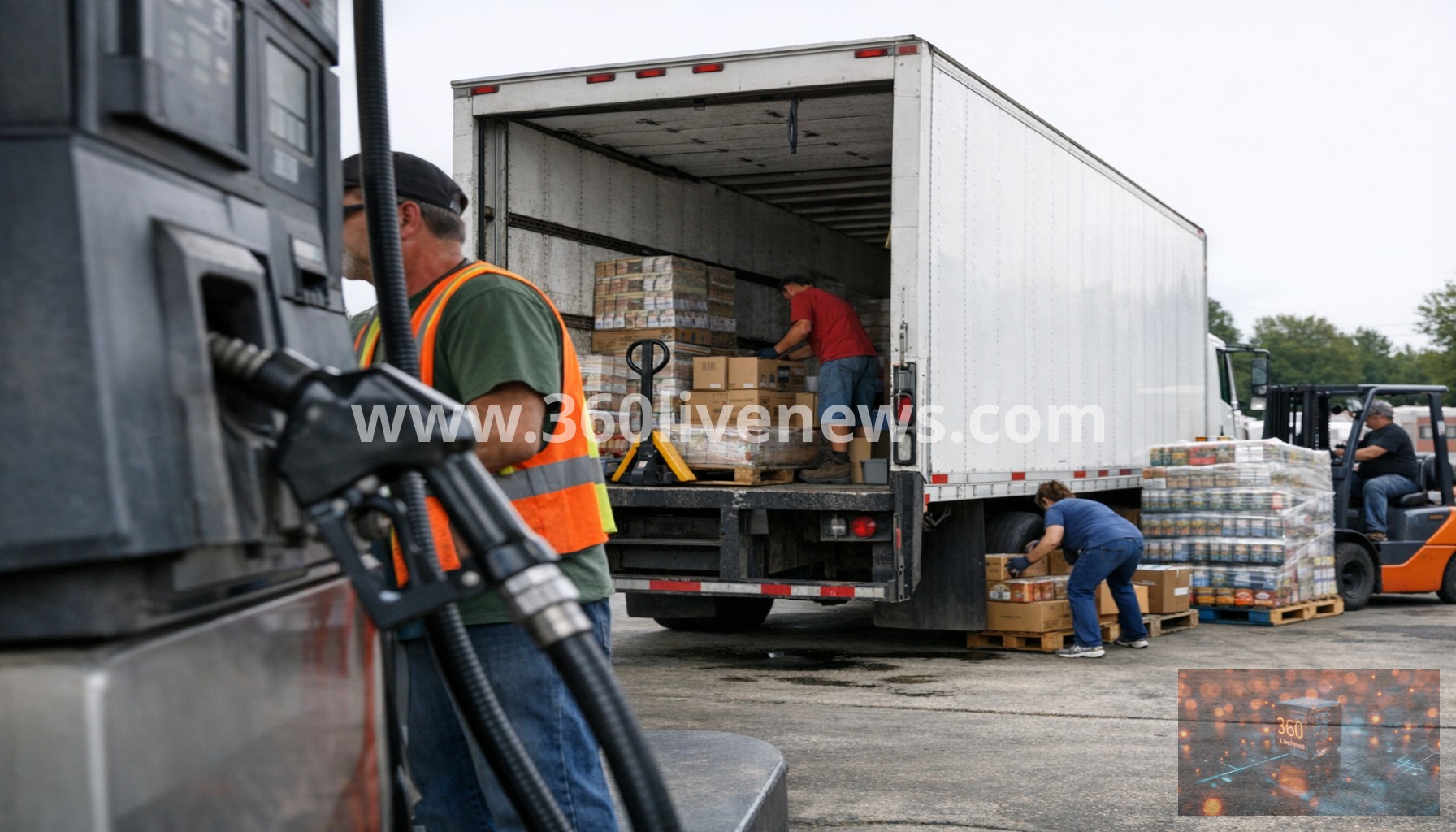 High gas prices are squeezing US food banks