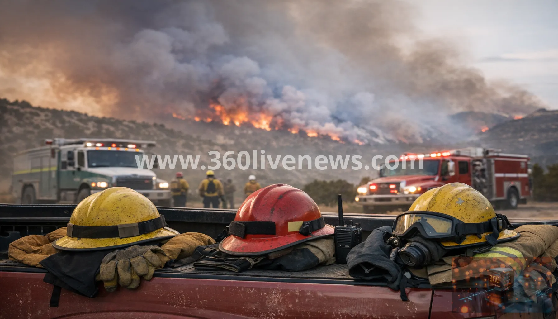 Three firefighters killed responding to wildfires on Colorado-Utah border